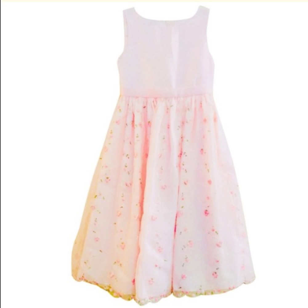 Girls Floral Formal Dress